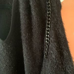S Twelve sweater with chain